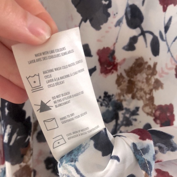 50% off in bundle - Denver Hayes Sheer Floral Blouse - Picture 8 of 8